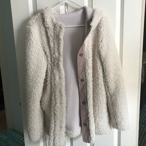 Free people fluffy cozy jacket